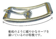 舟型美錠の基本的な形状