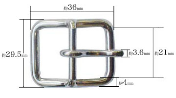 美錠21mm梯子（ニッケル）寸法