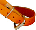 管美錠と小カン金具を使った紐状のベルト(使用例)
