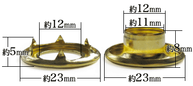 グロメット3寸法サイズ