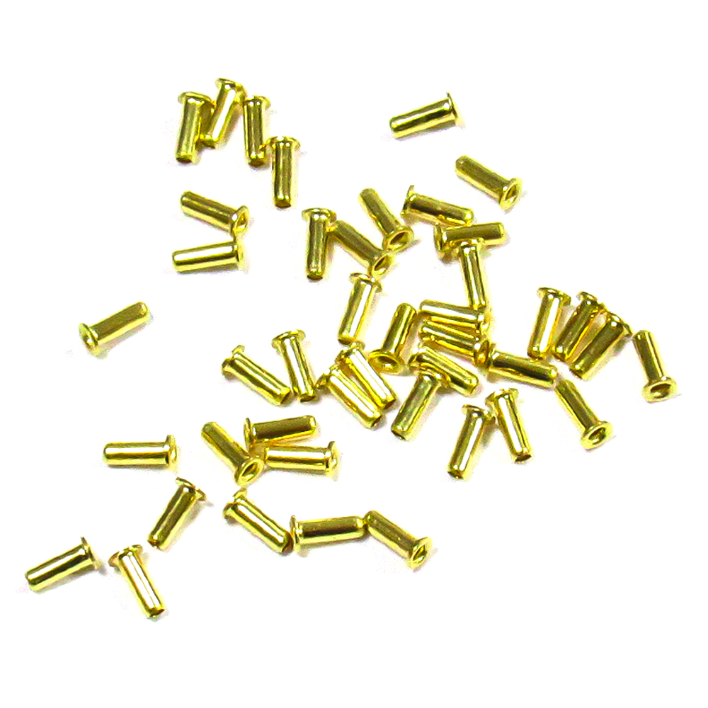 ハトメ1.3×4(真鍮製キリンス)