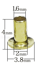 ハトメ2×4寸法