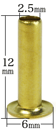 ハトメ3×12寸法