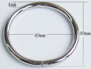 丸カン4×40寸法