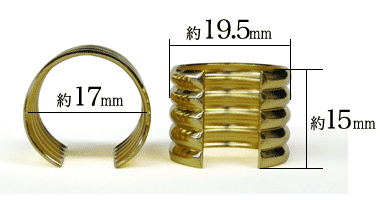 ムシカン15×15の寸法サイズ